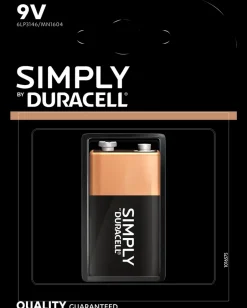 New Simply Batteri 9V 1 stk. Batterier