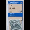 Sale Dykker firkantet 1,7 x 40 mm 75-pak Søm Og Kramper