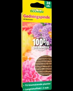 Discount Gødningspinde blomster 30-pak Gødning Og Jord
