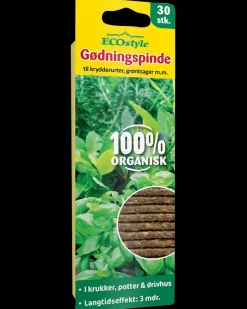 Discount Gødningspinde krydderurter 30-pak Gødning Og Jord