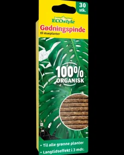 Sale Gødningspinde til stueplanter 30-pak Gødning Og Jord