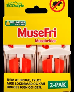 Online MuseFri Musefælde 2-pak Mus- Og Rottefælder