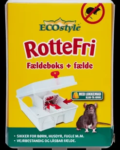 Best RotteFri Fældeboks med fælde Mus- Og Rottefælder