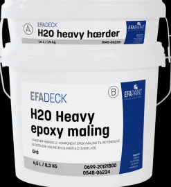 Hot ® H2O Heavy Grå m/hærd. - 8,1 liter Gulvmaling Og Gulvlak