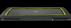 EXIT Silhouette Trampolin til nedgravning 244X366 CM Trampoliner