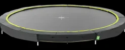 Online EXIT Silhouette Trampolin til nedgravning Ø427 cm Trampoliner