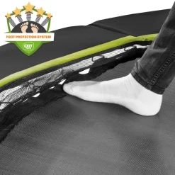 Clearance EXIT Silhouette Trampolin til nedgravning Ø244 cm Trampoliner