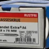 Clearance Rustfri A4 skrue 4,8 x 75 mm 100 stk. Skruer