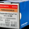 Hot Rustfri A4 skrue 4,3 x 42 mm 200 stk. Skruer