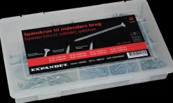 Clearance Skruesortiment indendørs 270 dele Skruer