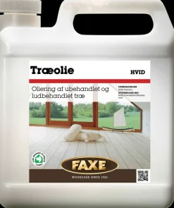 Outlet Træolie - Hvid 1 liter Træbeskyttelse Og -Olie