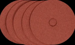Hot Fiberslibeskive Ø125 mm K60 5-pak Slibeartikler