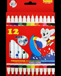 Best Fibertusser Tyk/tynd - 12 stk Kontorartikler
