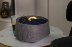 Hot Filtkurv foldbar - grå Sy Og Strik