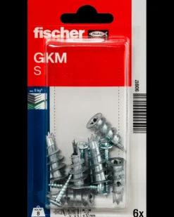 Online Gipsplug metal m. skrue GKM S 6 stk. Dyvler Og Plugs