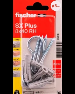 Clearance Krogdyvel SX Plus 8 x 40 mm 5 stk. Dyvler Og Plugs