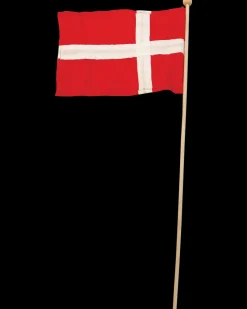 Best Flag i træ og tekstil H. 61 cm Festartikler