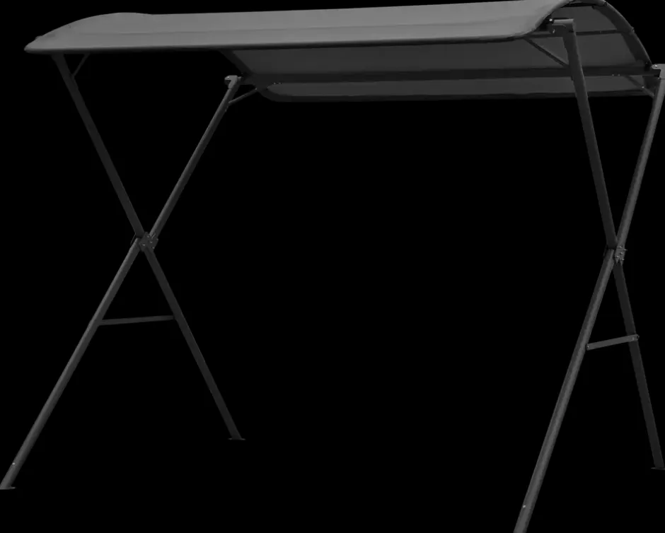 Clearance Foldbart tag sort - højde 225 cm Øvrige Havemøbler|Parasoller Og Parasolfødder
