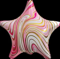 Clearance Folieballon 40 cm - Lilla stjerne Festartikler