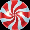 Best Folieballon 33 cm - Rød bolsje Festartikler