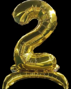 Discount Folieballon Guld 70 cm - Nr 2 Festartikler|Nytårspynt