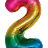 Best Folieballon Regnbue 86 cm - Nr 2 Festartikler