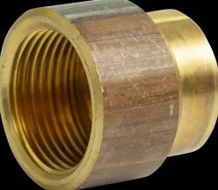 Formmuffe 1/2'' x 3/8'' - messing Rør Og Fittings