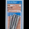 Discount Fransk skrue 8 x 60 mm 4-pak Skruer