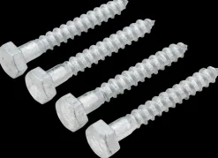 Clearance Fransk skrue 10 x 75 mm 4-pak Skruer