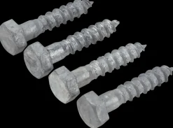 Clearance Fransk skrue 8 x 40 mm 4-pak Skruer