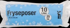 Hot Frysepose 10 L 25 stk. Husholdningsartikler