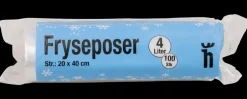 Outlet Frysepose 4 L 100-pak Husholdningsartikler