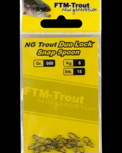 NG Duo-Lock-Snap Str. 000 15-pak Endegrej Og Madding