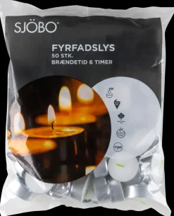 Fyrfadslys 50-pak Lys Og Olielamper