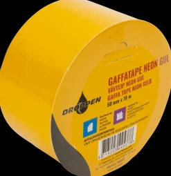 Discount Gaffatape Neon gul Tape