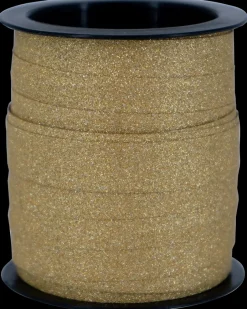 Clearance Gavebånd 10 m glitter - assorterede farver Festartikler