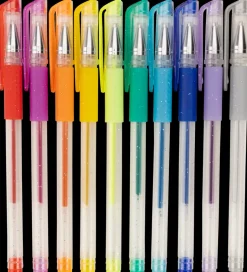 Outlet Glitterpen 10-pak Kontorartikler
