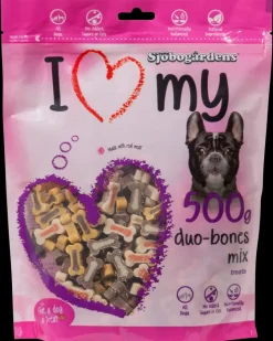 New Godbidder Duo Bones Mix 500 g Hundefoder, Kattemad Og Godbidder