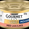 Best Gold Laksemousse - 85 g Hundefoder, Kattemad Og Godbidder