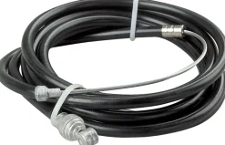 Outlet Bagbremsekabel sort universal Cykeldele Og -Reparation