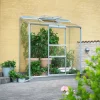 Discount Drivhus Altan 3 + glas - alu Vægdrivhuse