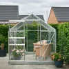 Drivhus Popular 86 med glas og fundament - alu Drivhuse