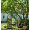 Discount Drivhus Qube+ 812 + hærdet glas - sort Drivhuse