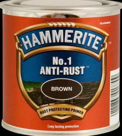 Discount Anti-rust Brun - 250ml Træ- Og Metalmaling