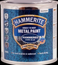 Discount Hammer Mørk Blå - 250 ml Træ- Og Metalmaling