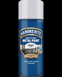 Clearance spray 400 ml - sølv Træ- Og Metalmaling|Spraymaling
