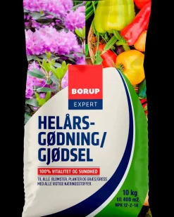 New Helårsgødning - 10 kg Gødning Og Jord