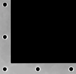 Discount Hjørnebeslag 100 x100 x 15 mm Øvrige Monteringsbeslag