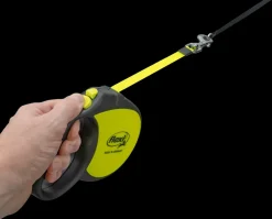 Best Hundeline Flexi Neon Reflect str. L Hundeseler Og Hundehalsbånd
