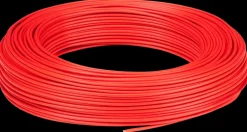 New Installationskabel 1 x 1,5 mm² rød 100 m Installationskabler